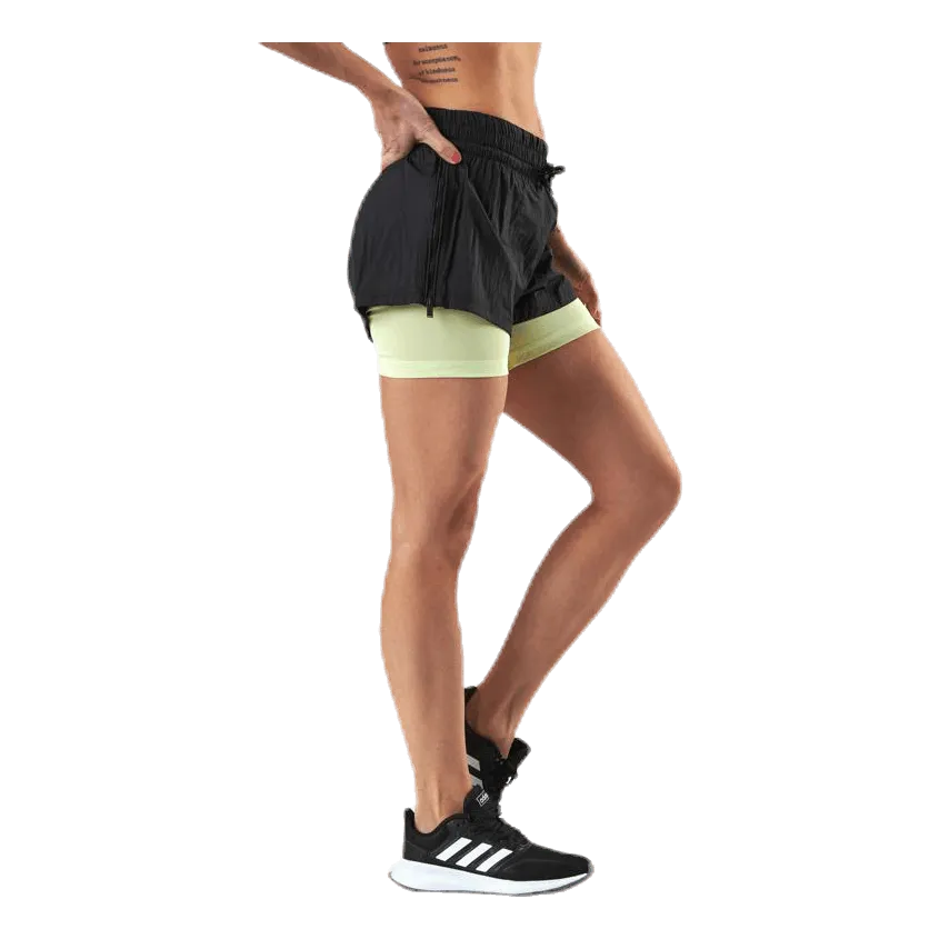 2In1 Short Black/Yellow