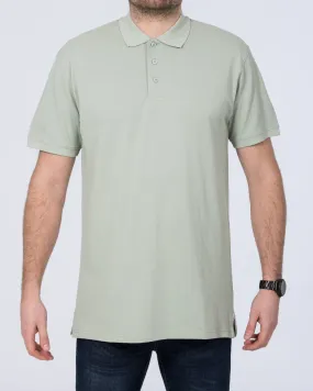 2t Regular Fit Tall Polo Shirt (mid green)