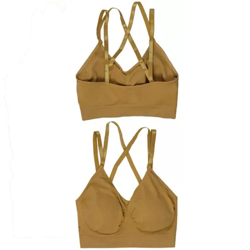 6-Pack: Women's Seamless Everyday Bra with Cross Back
