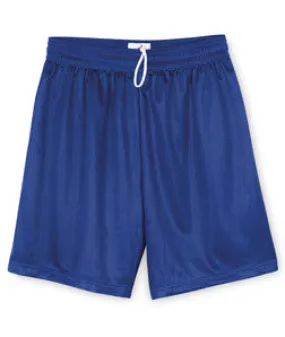 7237 Badger Adult Poly Mini-Mesh 7" Shorts Royal