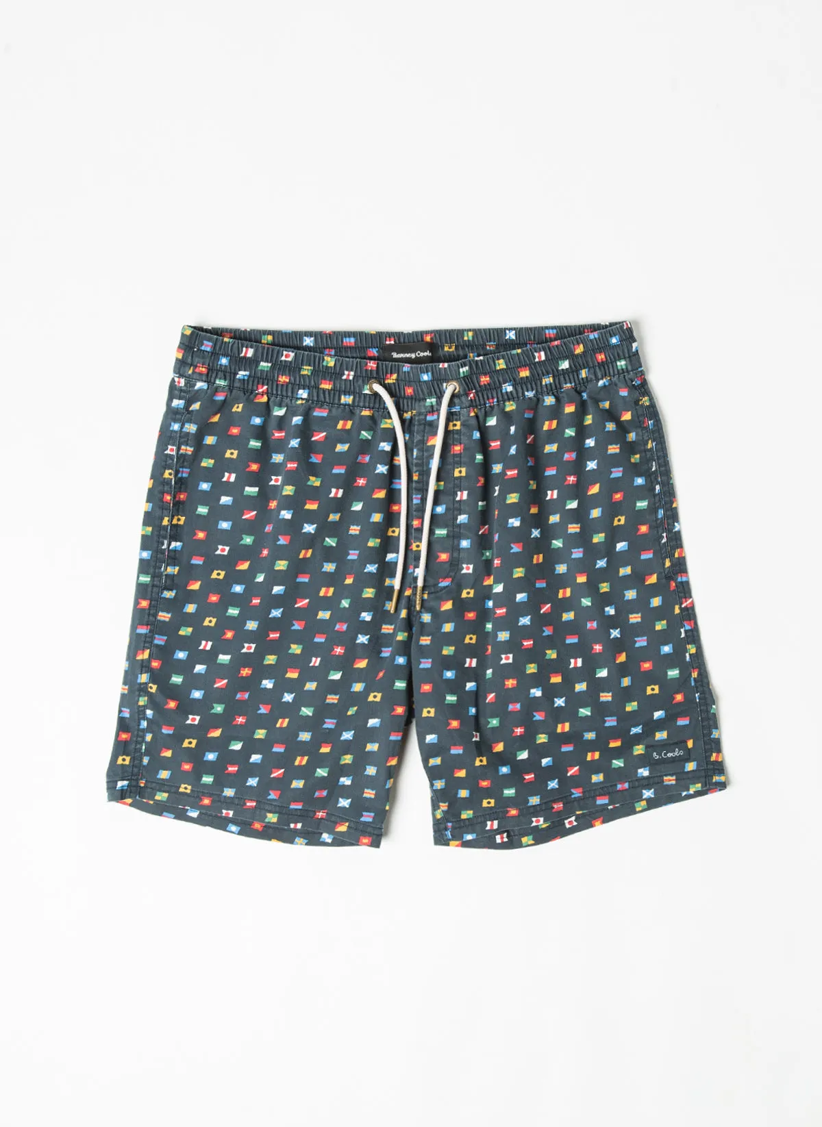 Amphibious 17" Short Navy Flag
