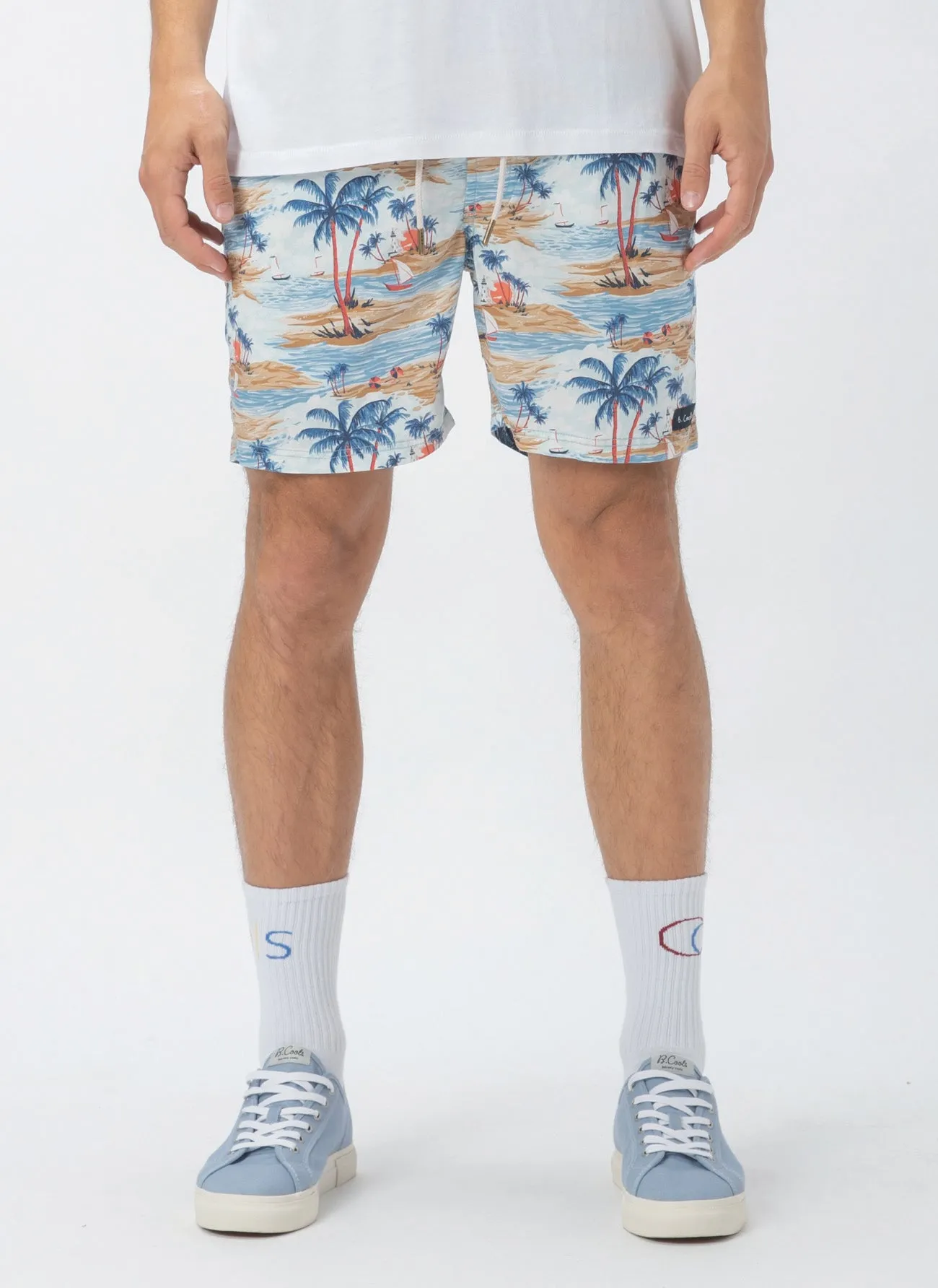 Amphibious 17" Swim Short Hawaii