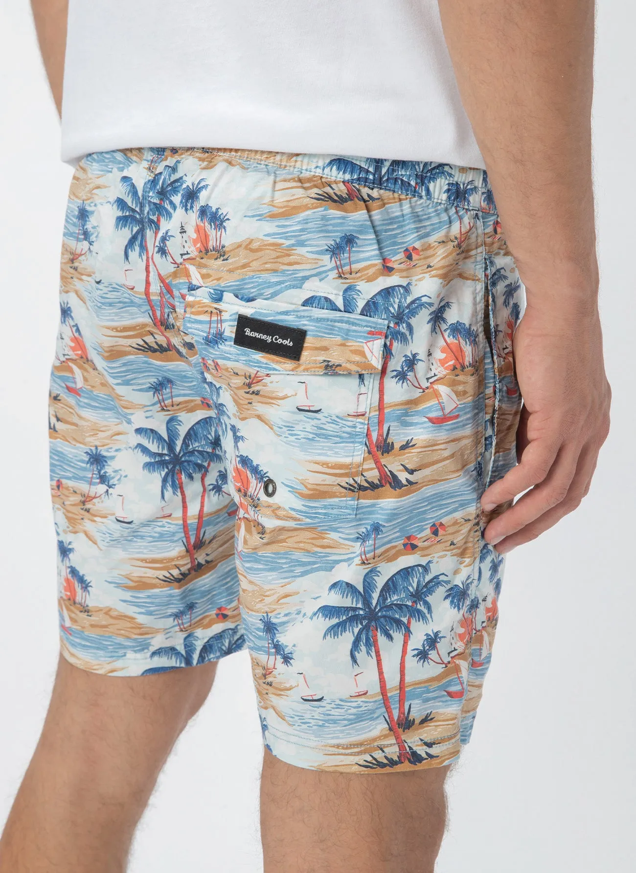 Amphibious 17" Swim Short Hawaii