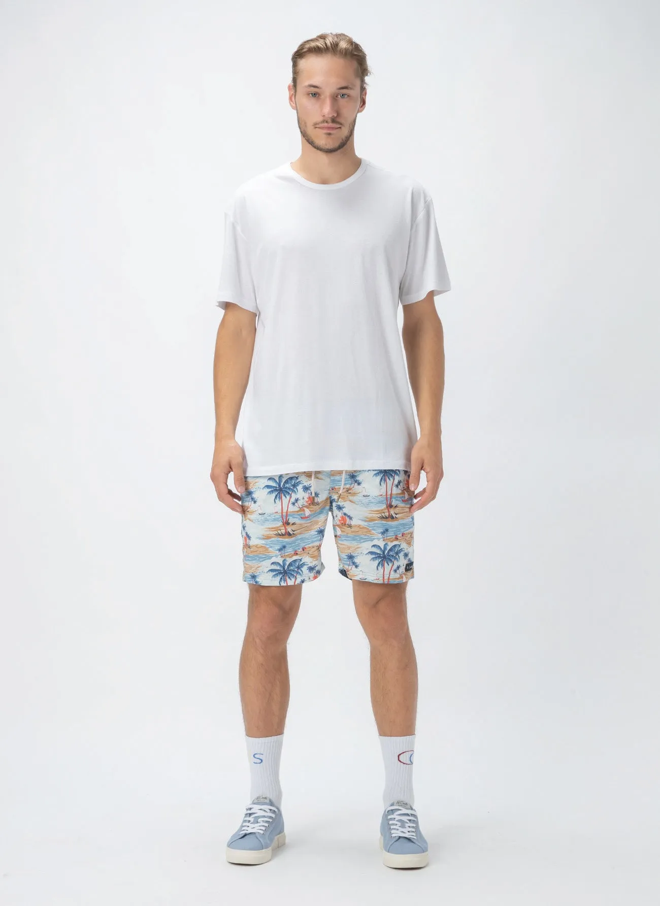 Amphibious 17" Swim Short Hawaii