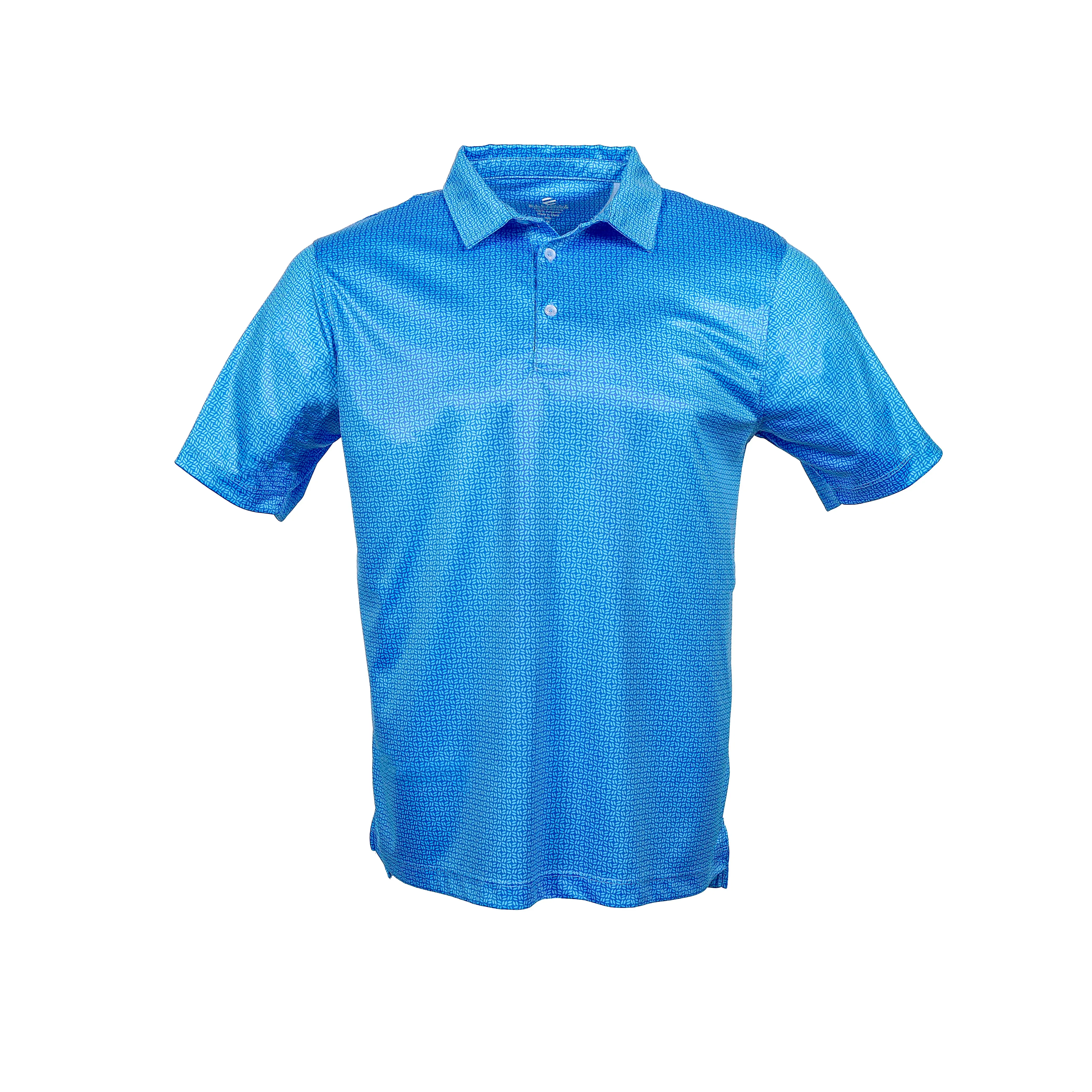 Augusta - Turquoise Men's Golf Shirt Polo