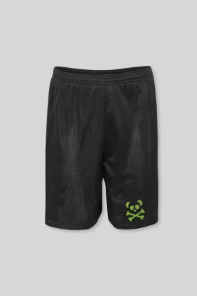 Black Panther Mesh Shorts - Lime