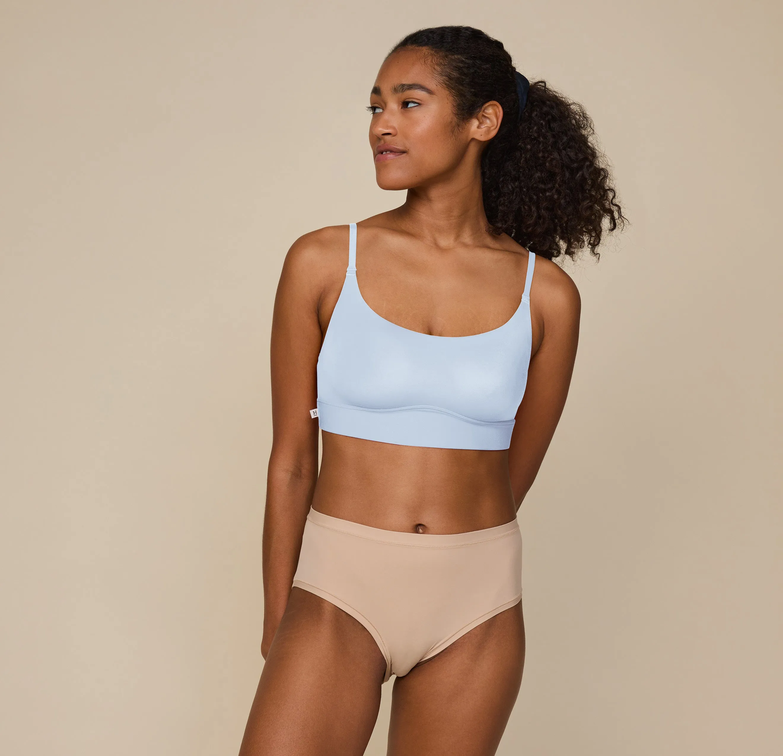 Bliss Scoop Bralette - Tidal