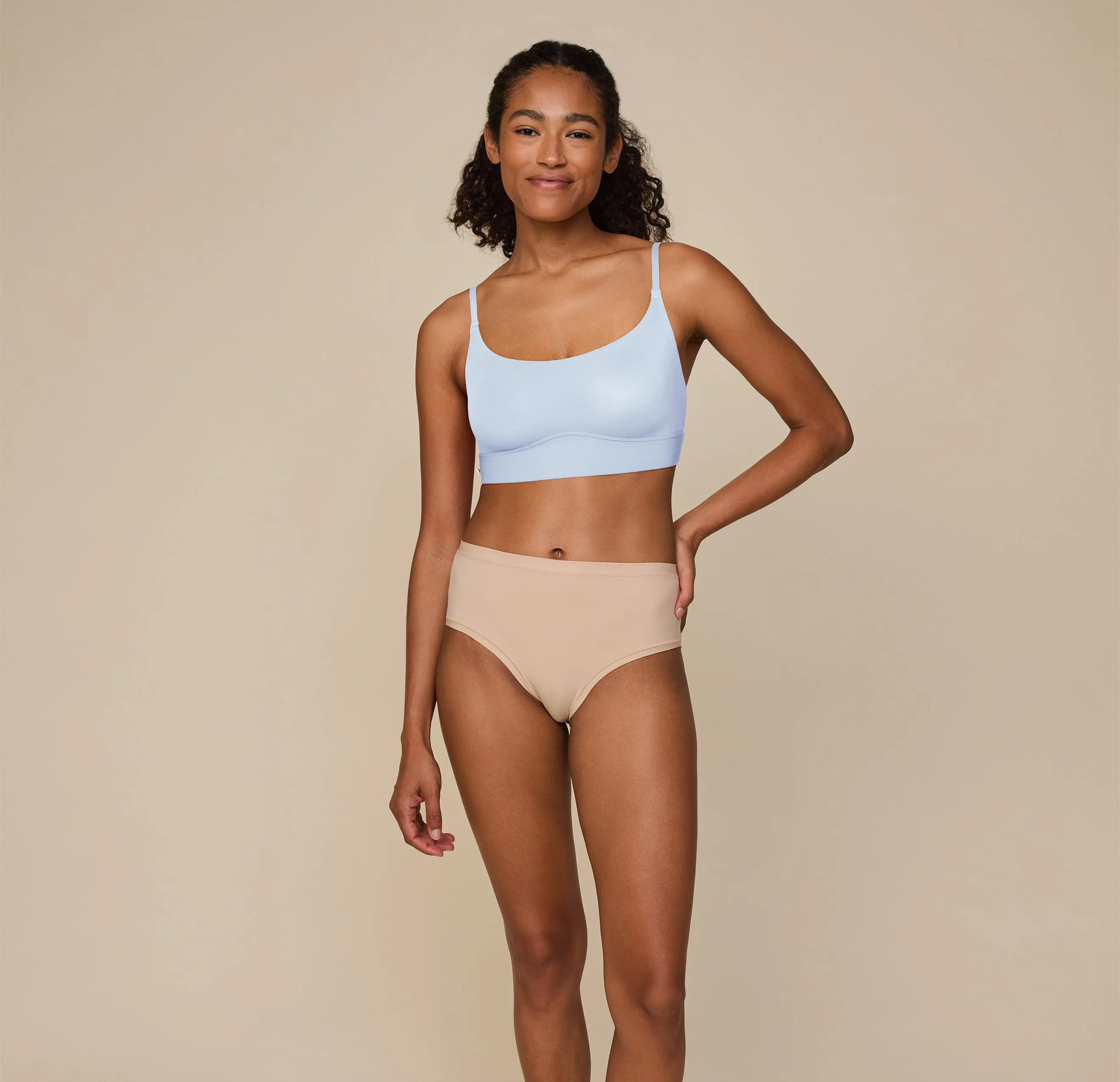 Bliss Scoop Bralette - Tidal