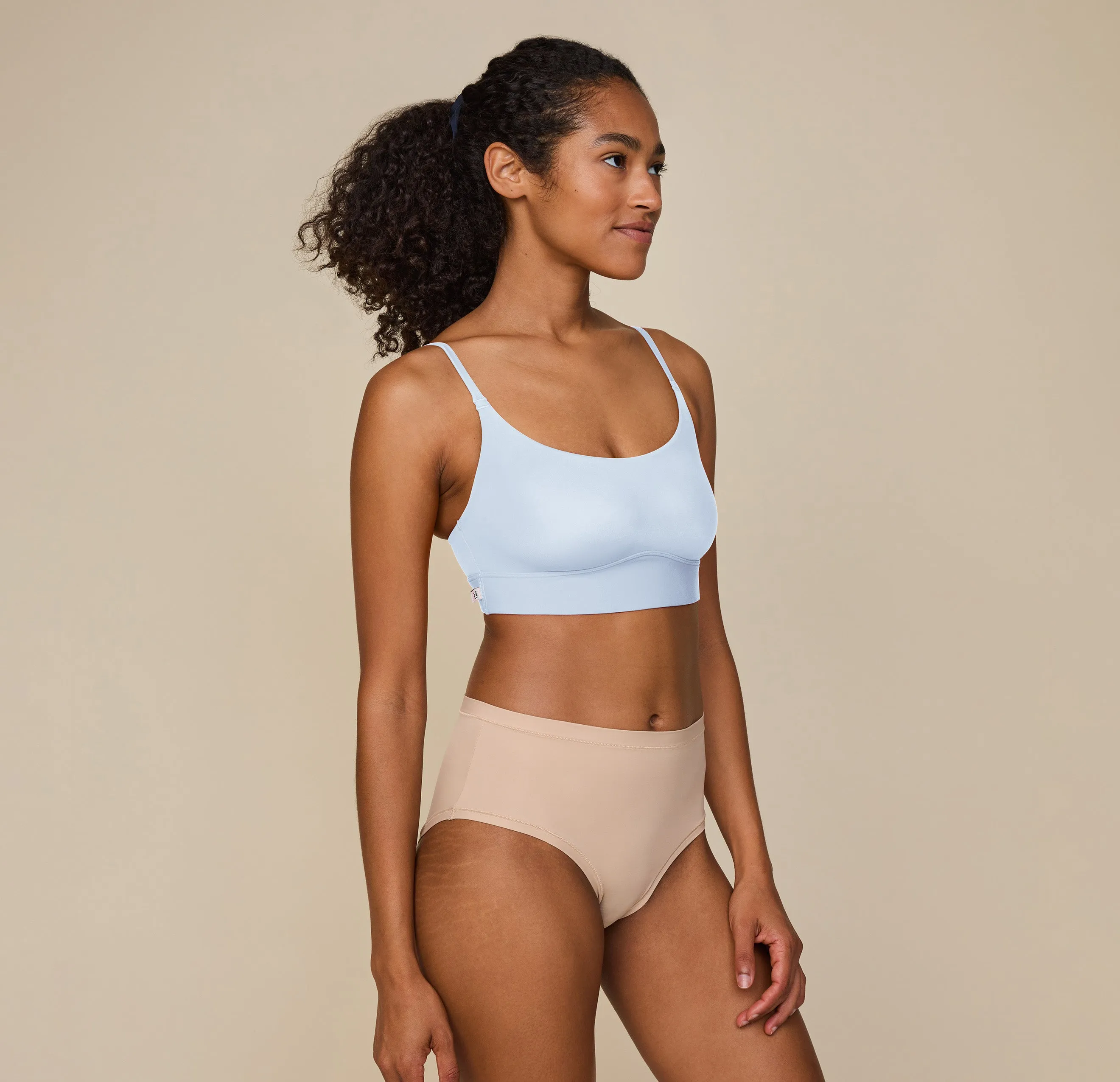 Bliss Scoop Bralette - Tidal