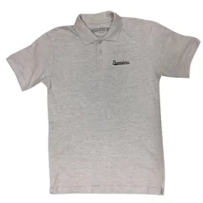 Boarders Script Polo Shirt - Heather