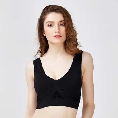 Bras Seamless Breathable Wireless Pads Push Up