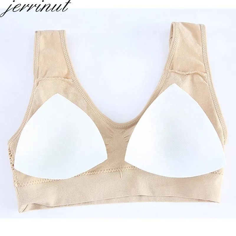 Bras Seamless Breathable Wireless Pads Push Up
