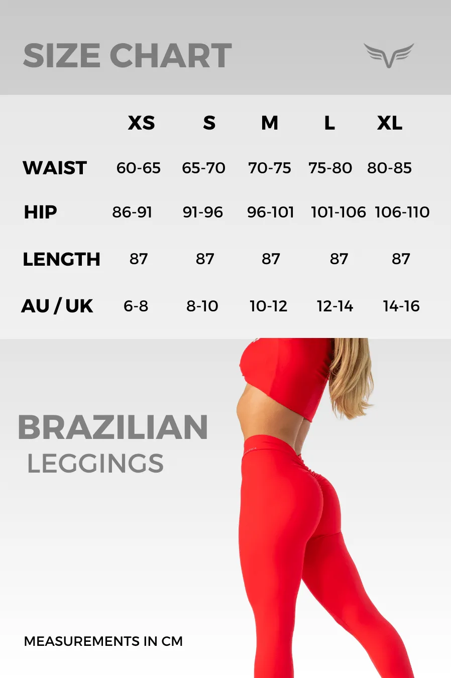 Brazilian V Scrunch Leggings