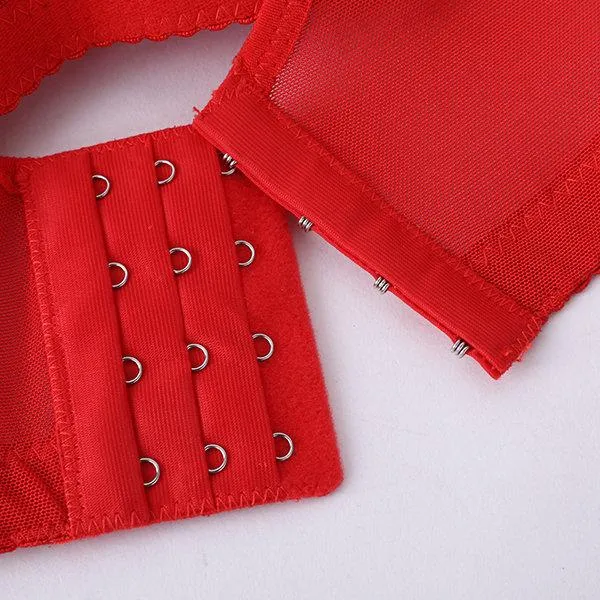 Breathable Side Support Wireless Mesh  Bras