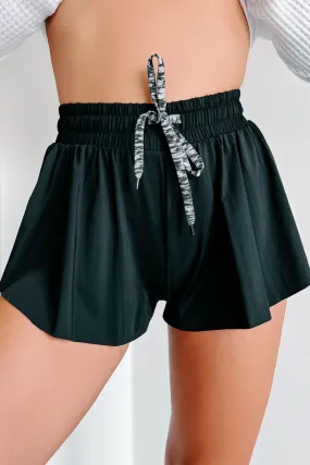 Building Gains Quick-Dry Active Shorts (Black)