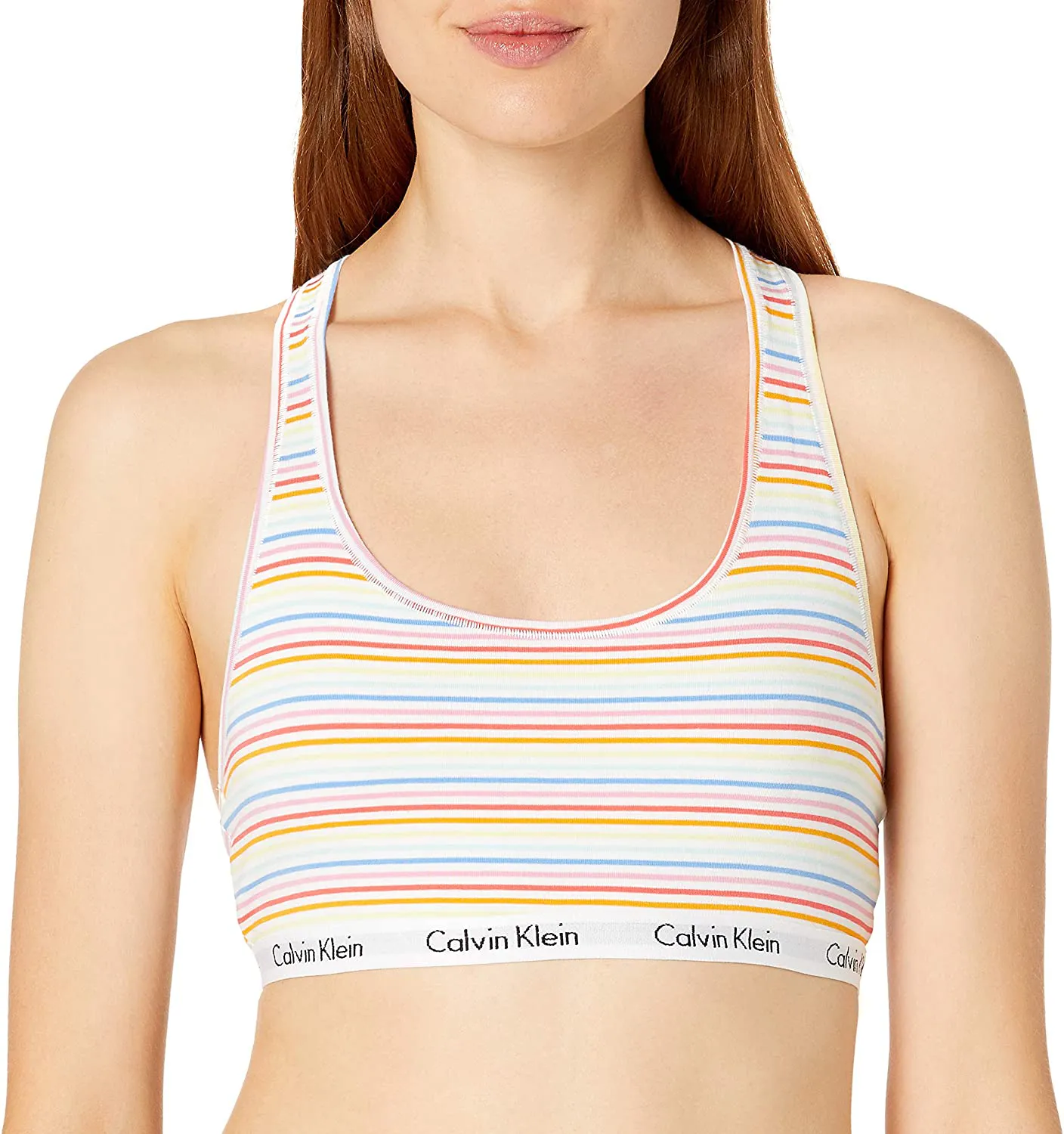 Calvin Klein Women's Carousel Logo Bralette