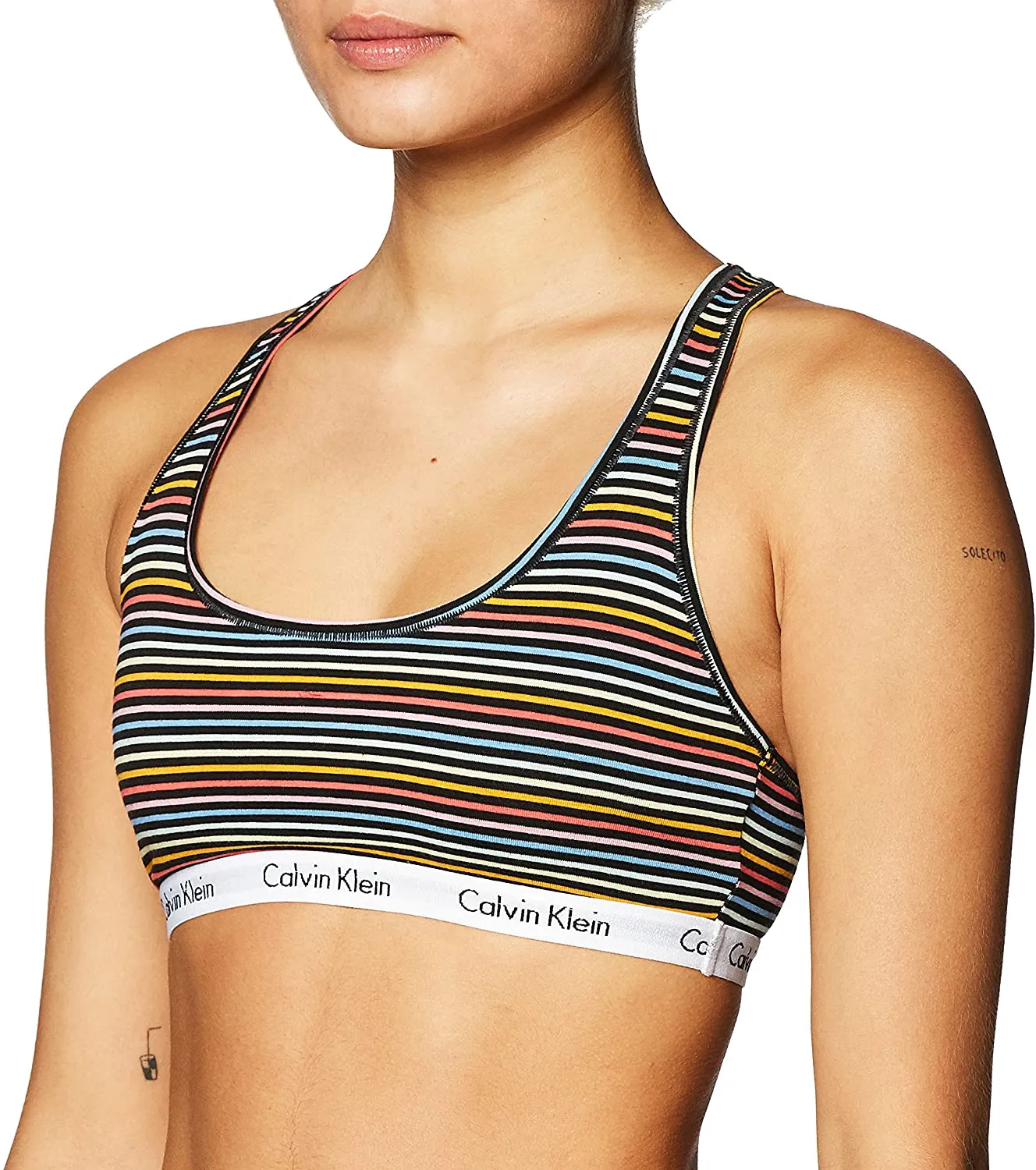 Calvin Klein Women's Carousel Logo Bralette