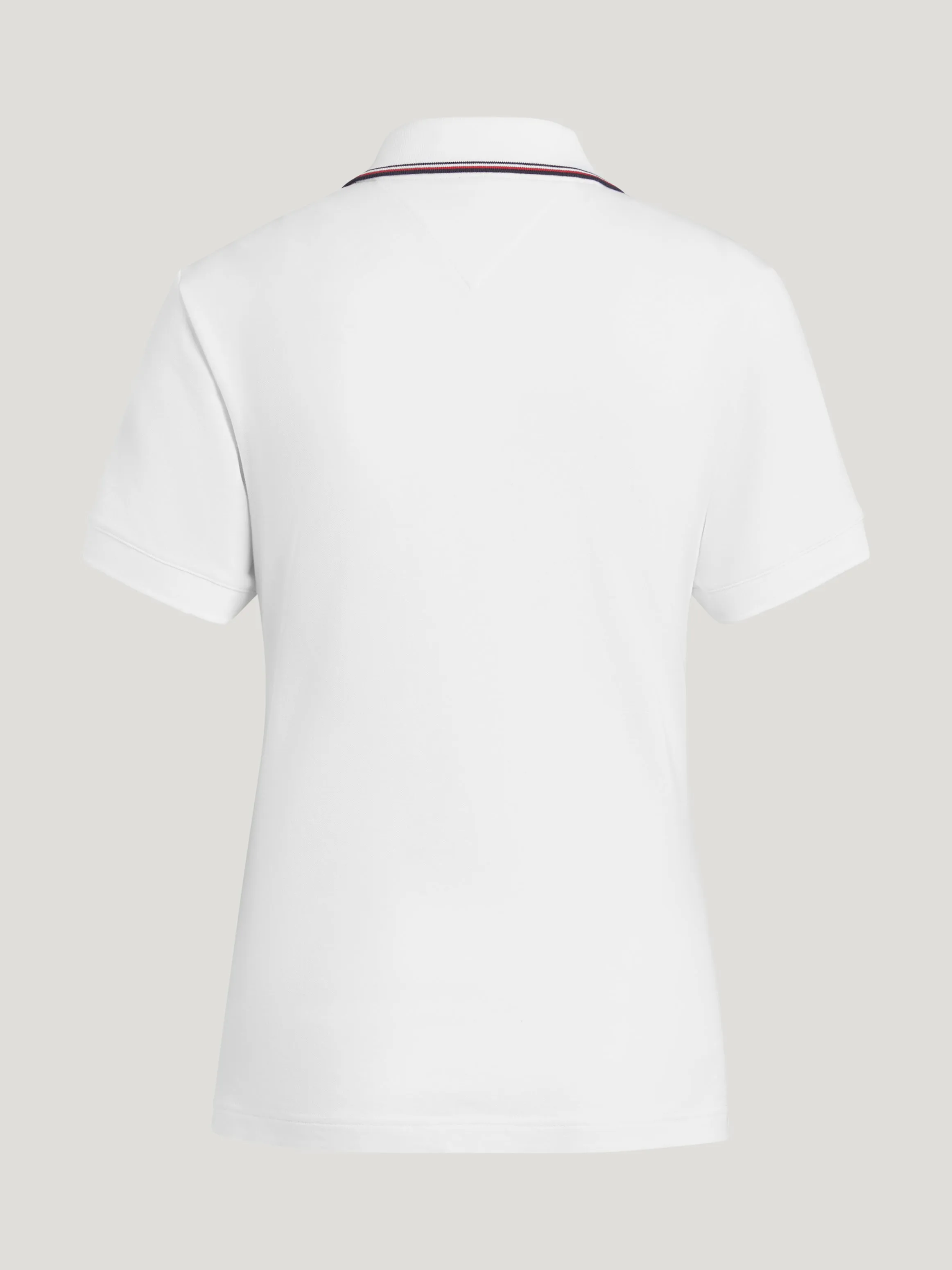 Camden Zip Polo Shirt OPTIC WHITE