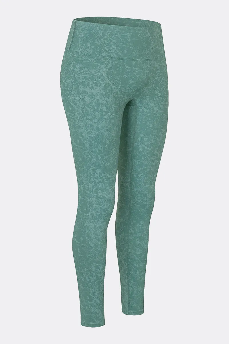 Camo High-Rise Ankle Leggings