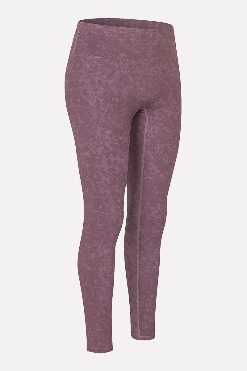 Camo High-Rise Ankle Leggings