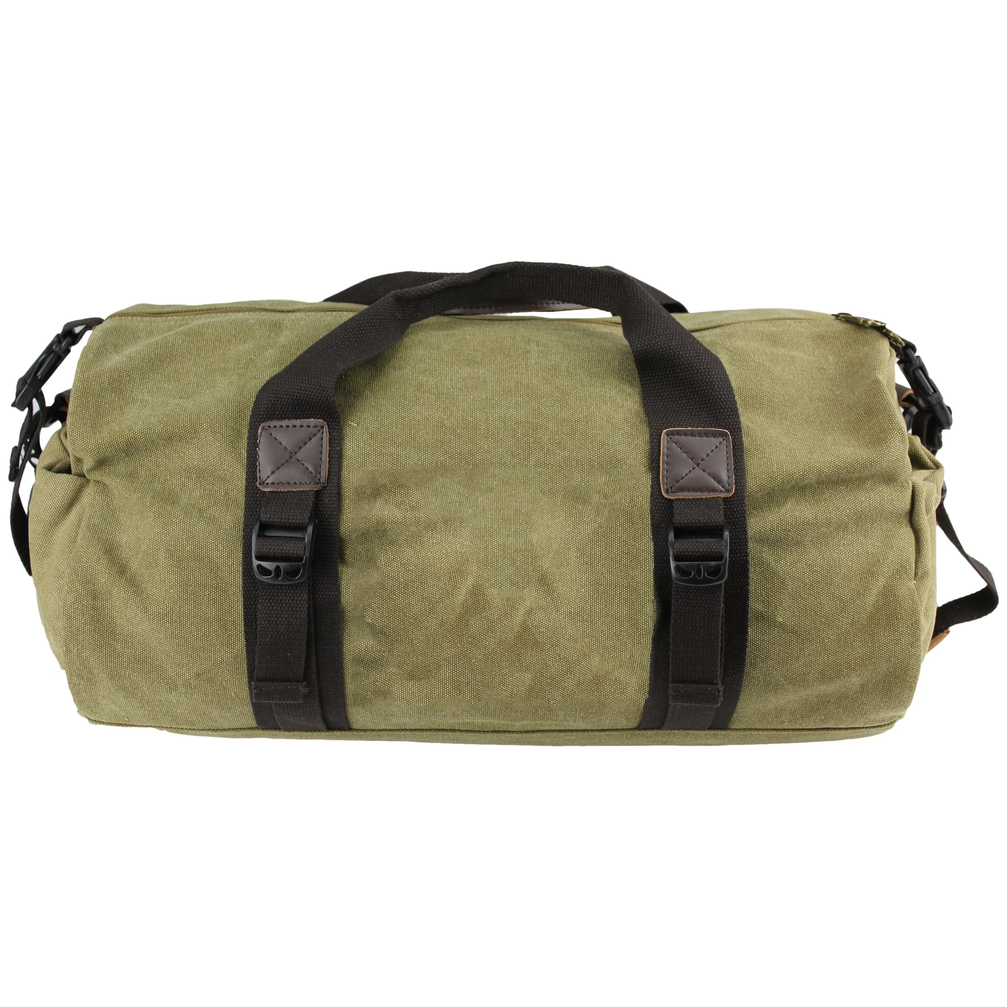 Canvas Duffle Bag Sports Duffel Shoulder Vintage Large Gym School Mens Travel
