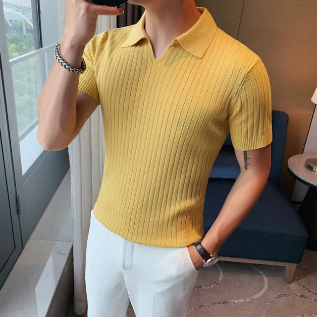 Casual Knit Fashions Polo Shirts