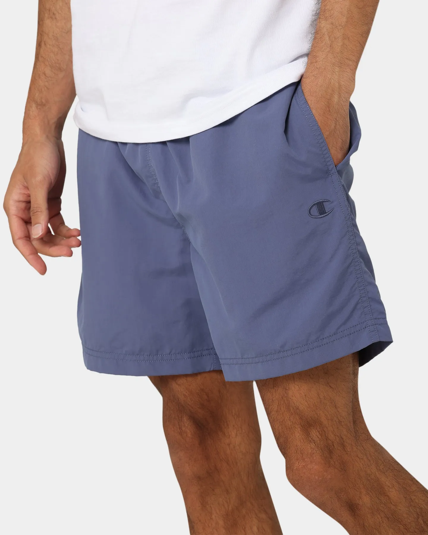Champion Rebound Nylon Shorts Dazed Blue
