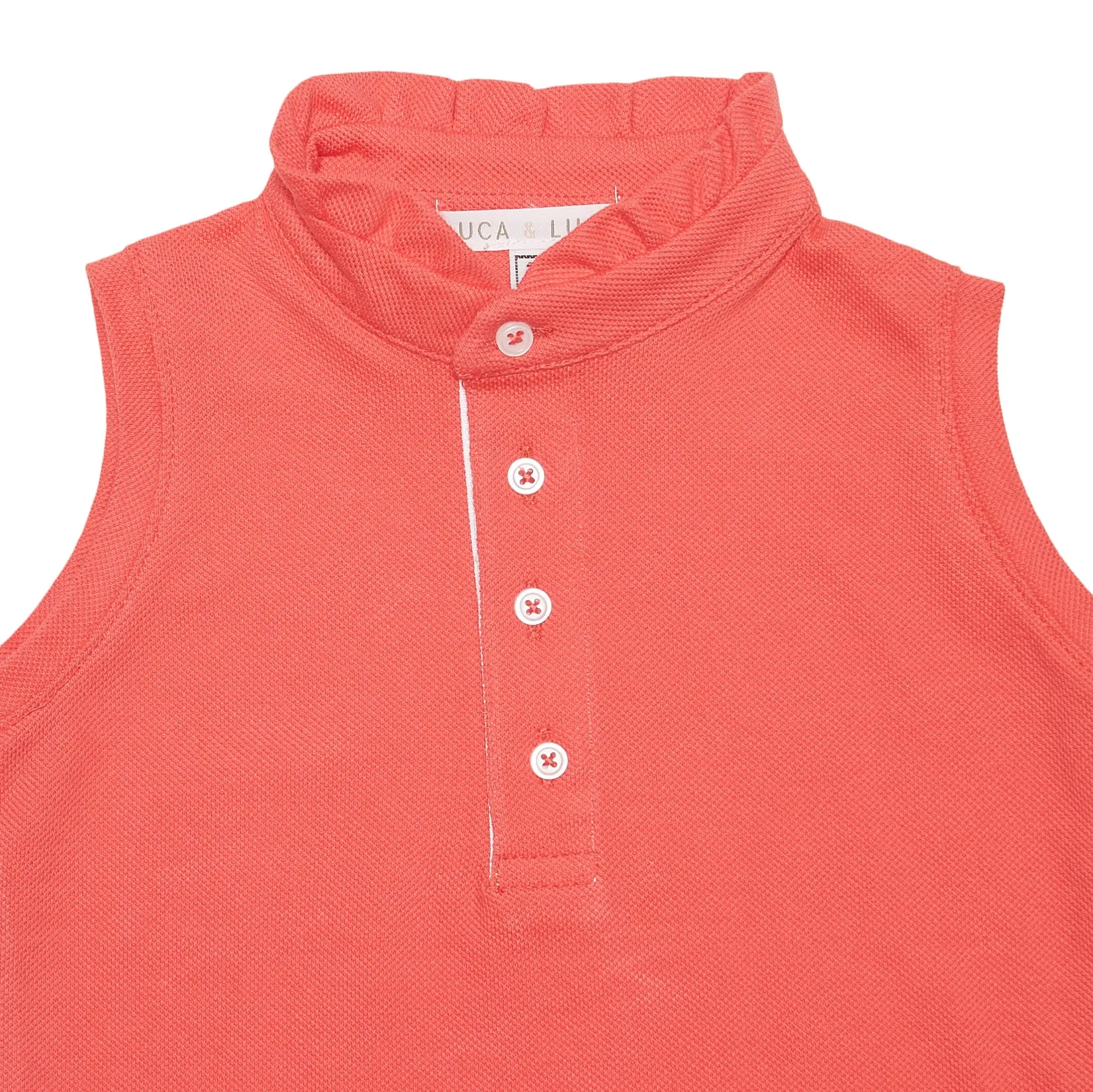 CORAL MENORCA POLO SHIRT
