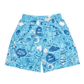 Creatures graffiti Unisex mesh shorts