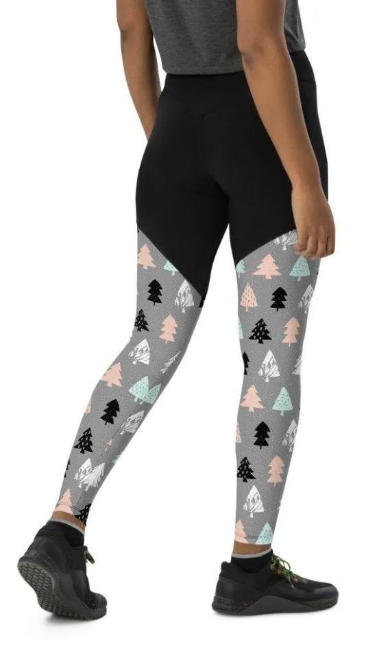 Cute Minimalistic Compression Leggings