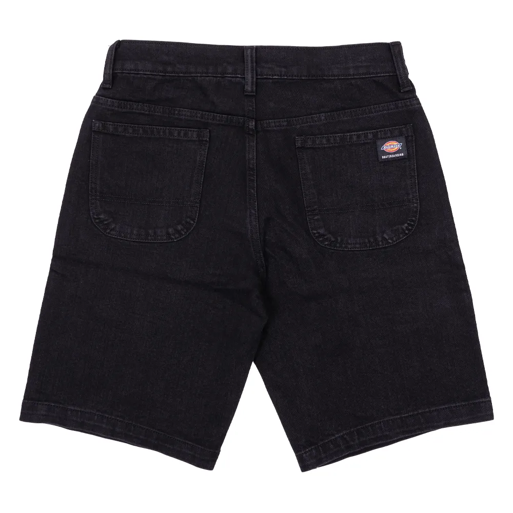 Dickies 11" Wingville Denim Shorts - Black Denim