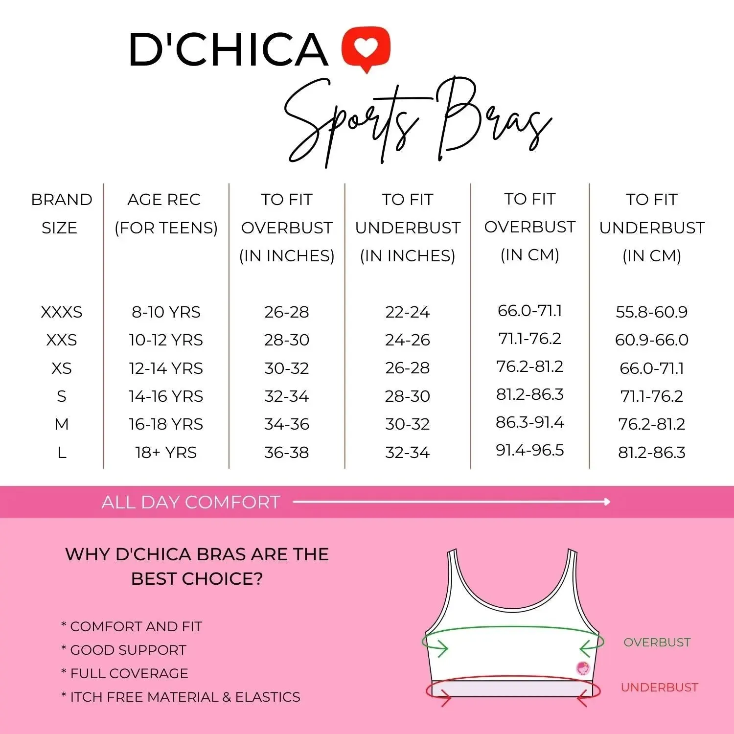 DOUBLE-LAYER BROAD STRAP COTTON SPORTS BRA | NON-PADDED BEGINNER BRA | MULTICOLOUR