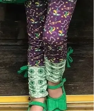 ECC Vault Mardi Party Printed Leggings