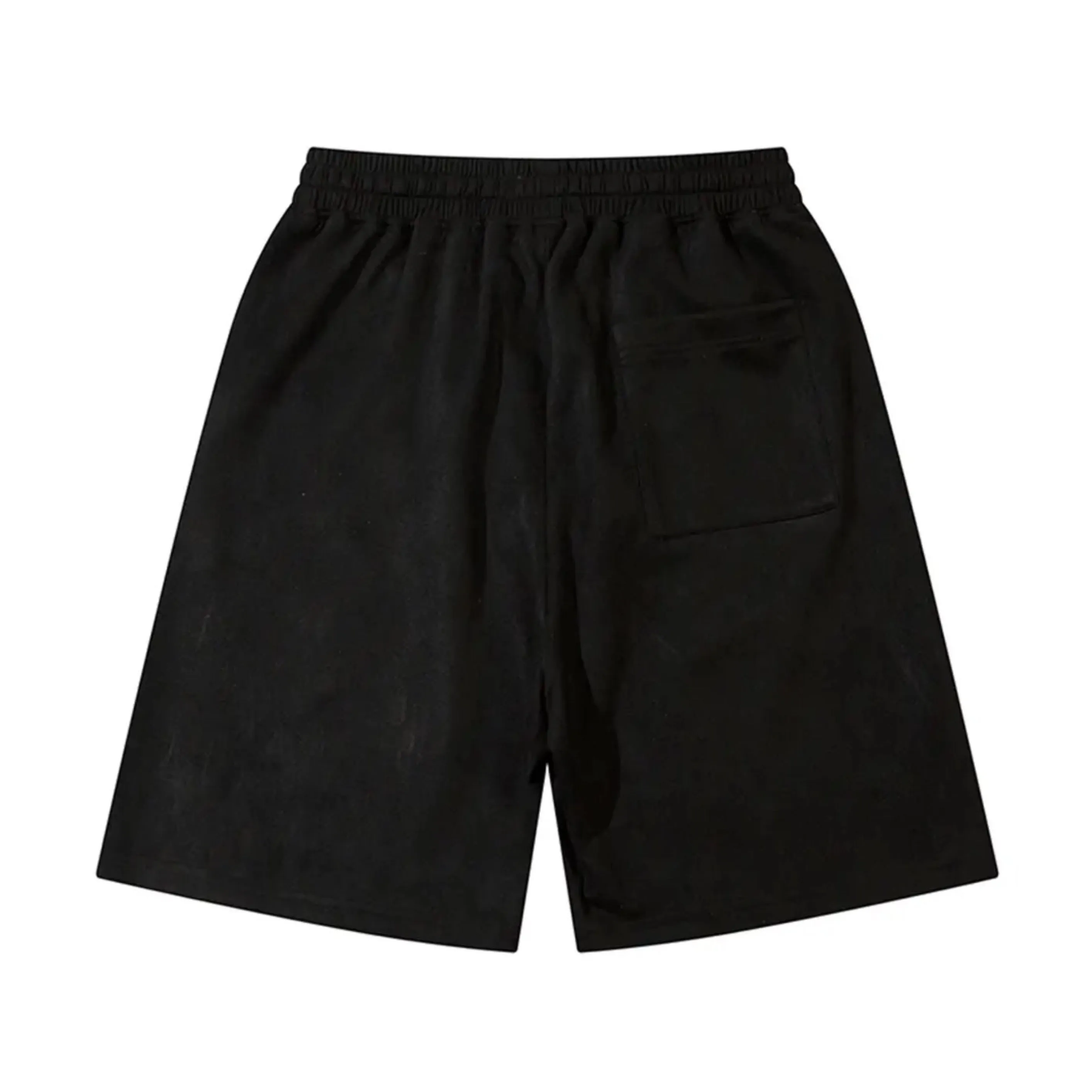Embellished Suede Shorts