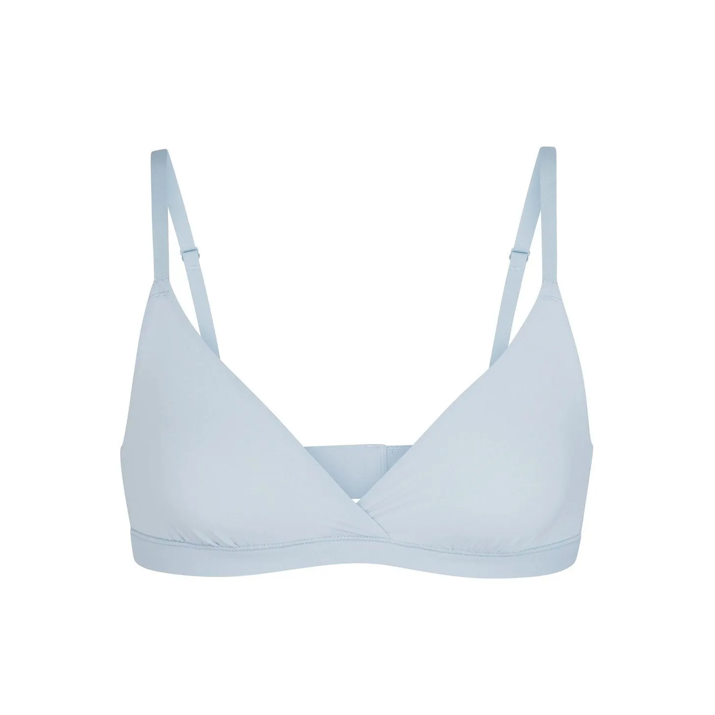 FITS EVERYBODY CROSSOVER BRALETTE | SKY