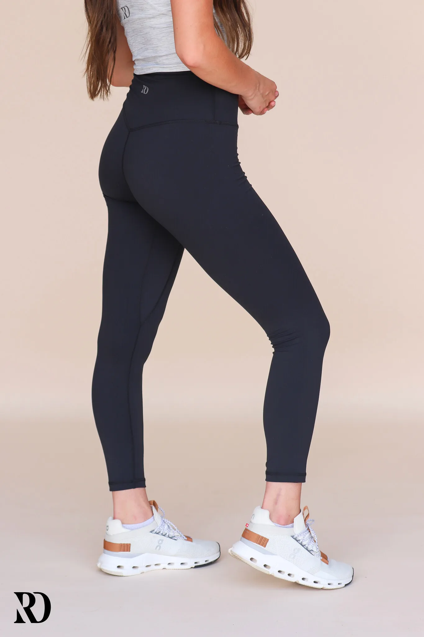 FLEECE LINED VITAL LEGGINGS | BLACK