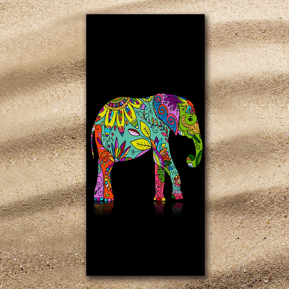 Free Spirit Elephant Jumbo Towel