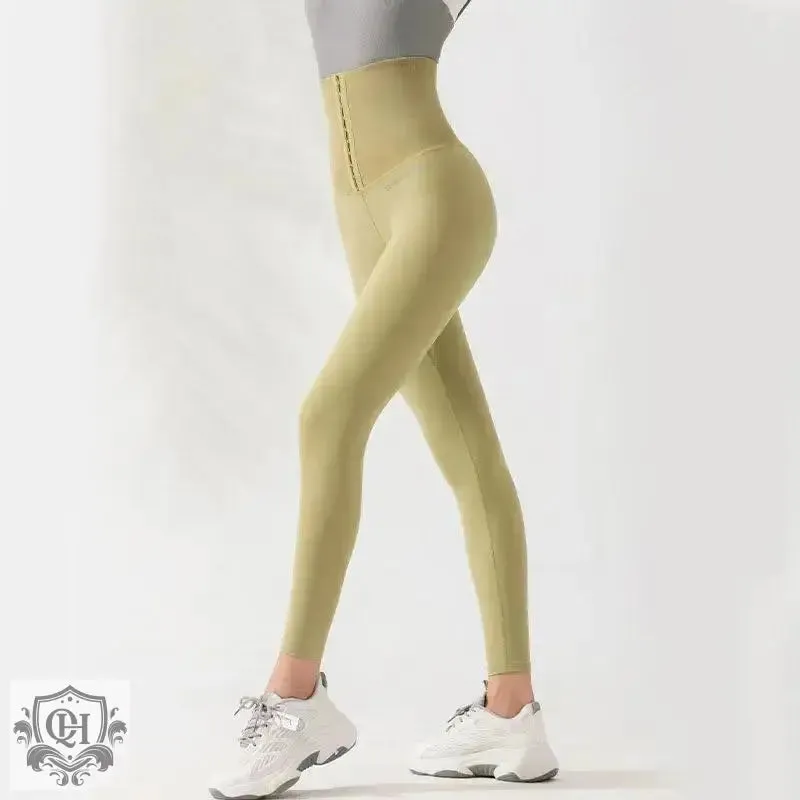 Front Zip Compression Leggings
