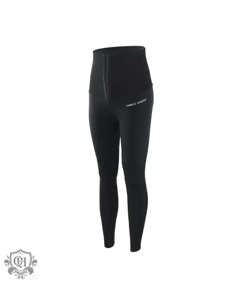 Front Zip Compression Leggings