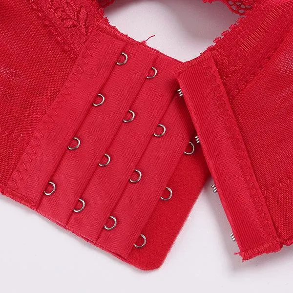 Gather Lace Adjustable Push Up Breathable Wireless Bras