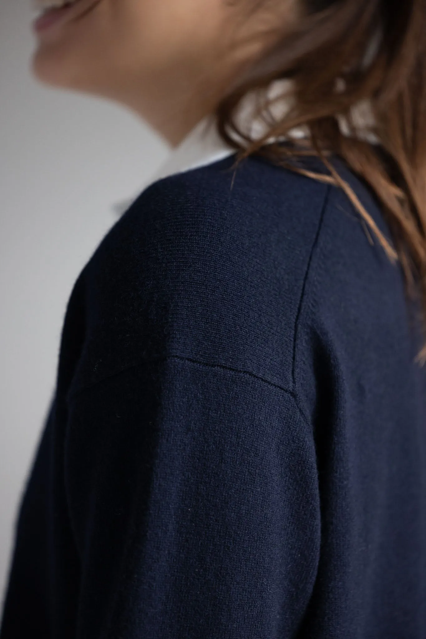 Genser - Contrast Collar Polo Coastal/Off-White