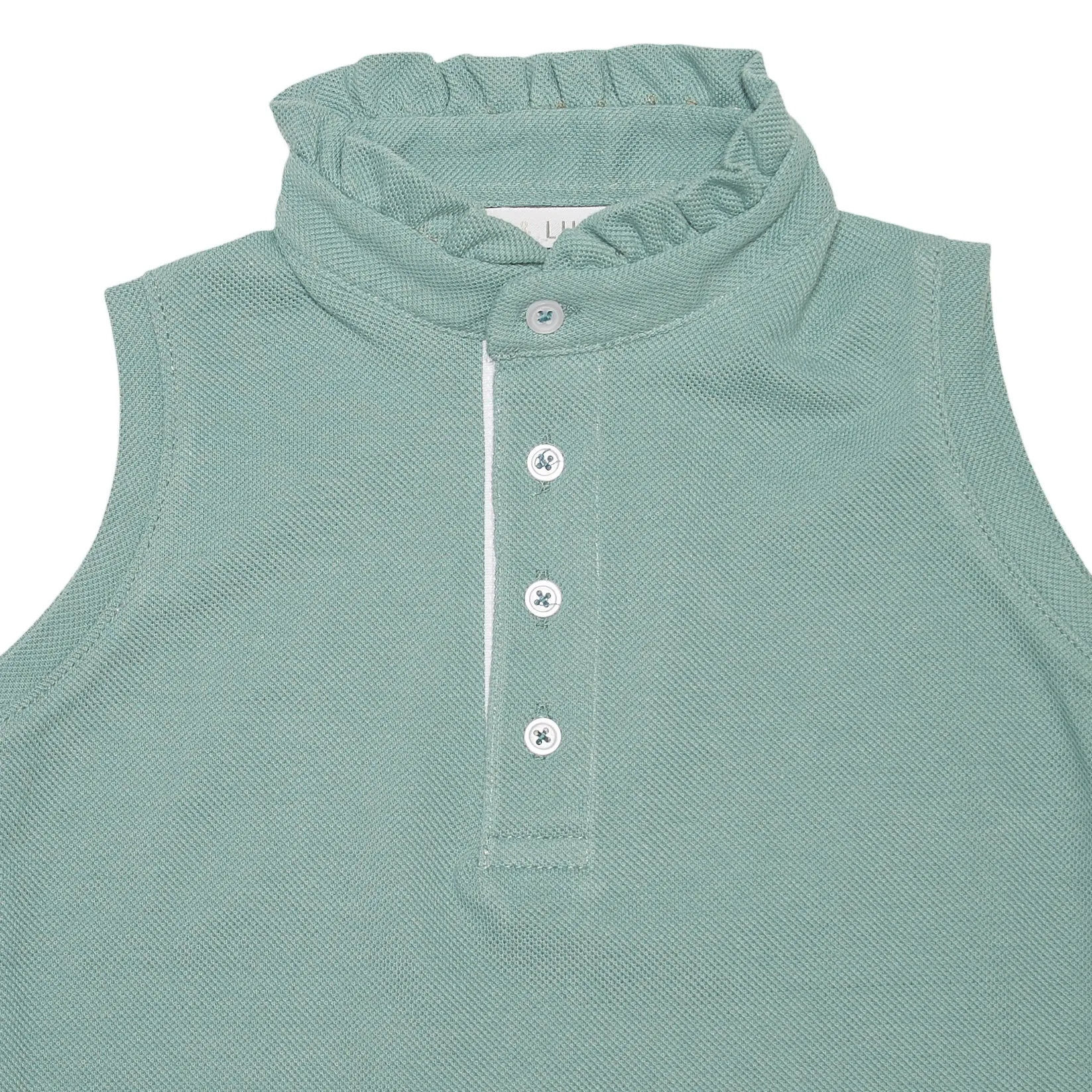 GREEN MENORCA POLO SHIRT