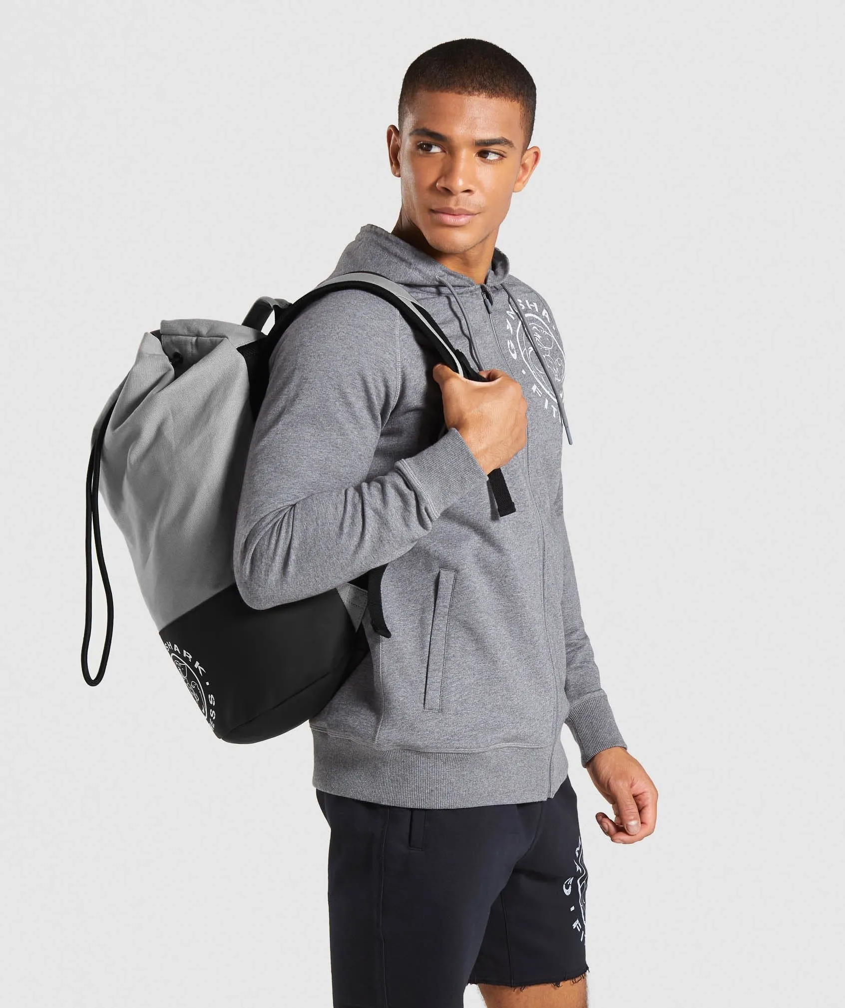 Gymshark Premium Legacy Backpack - Light Grey