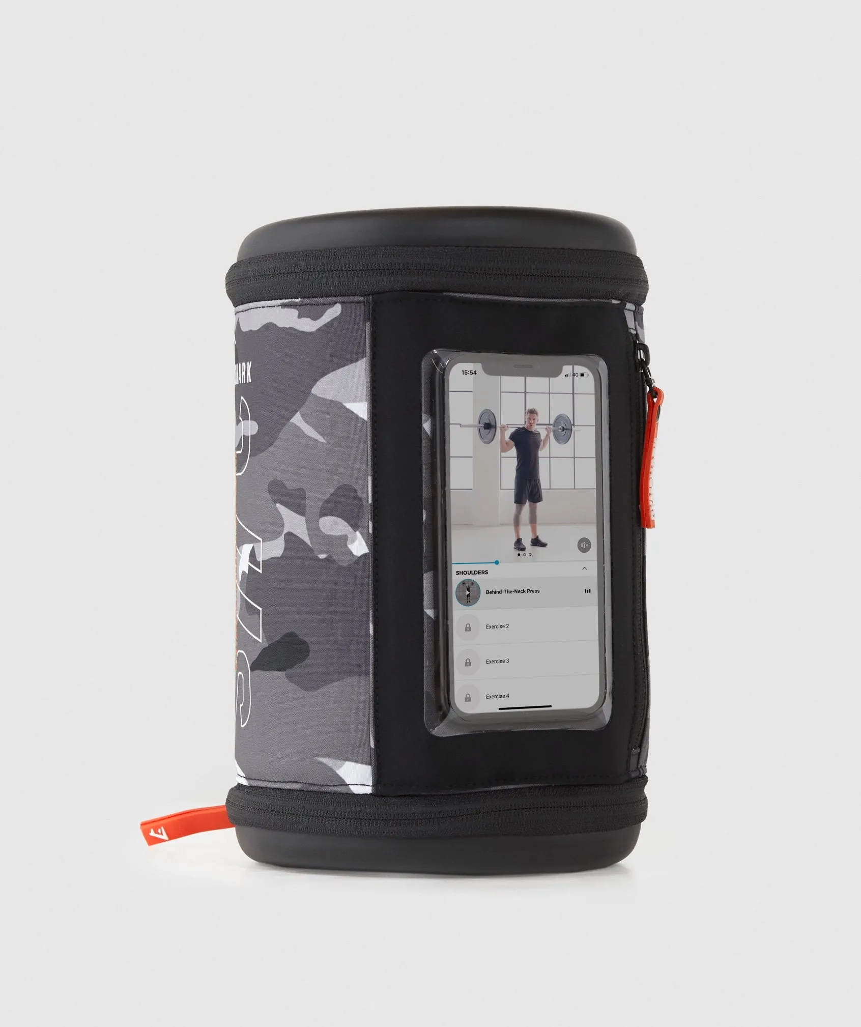 Gymshark Steve Cook Barrel Bag - Camo Print