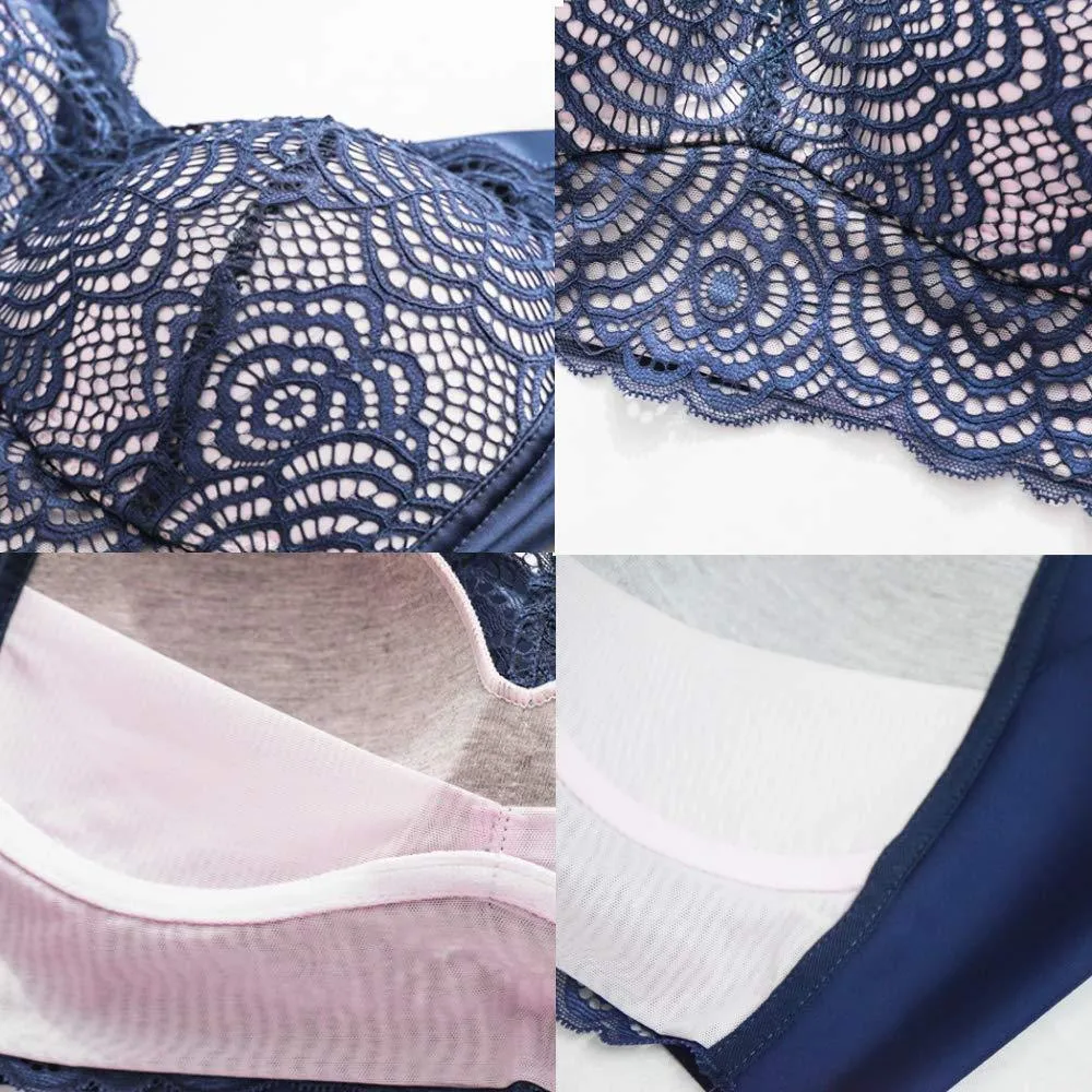 “Hand Free Wirefree” Lace Bra Comfort Tank Top Bralette