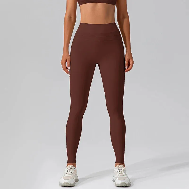 Hearuisavy Women Fitness Workout Push Up Yoga Pants High Waist Tights Female Sports Leggings