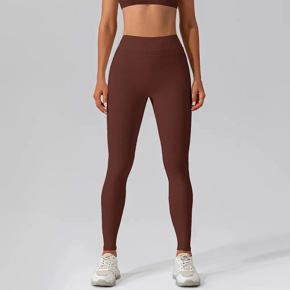 Hearuisavy Women Fitness Workout Push Up Yoga Pants High Waist Tights Female Sports Leggings