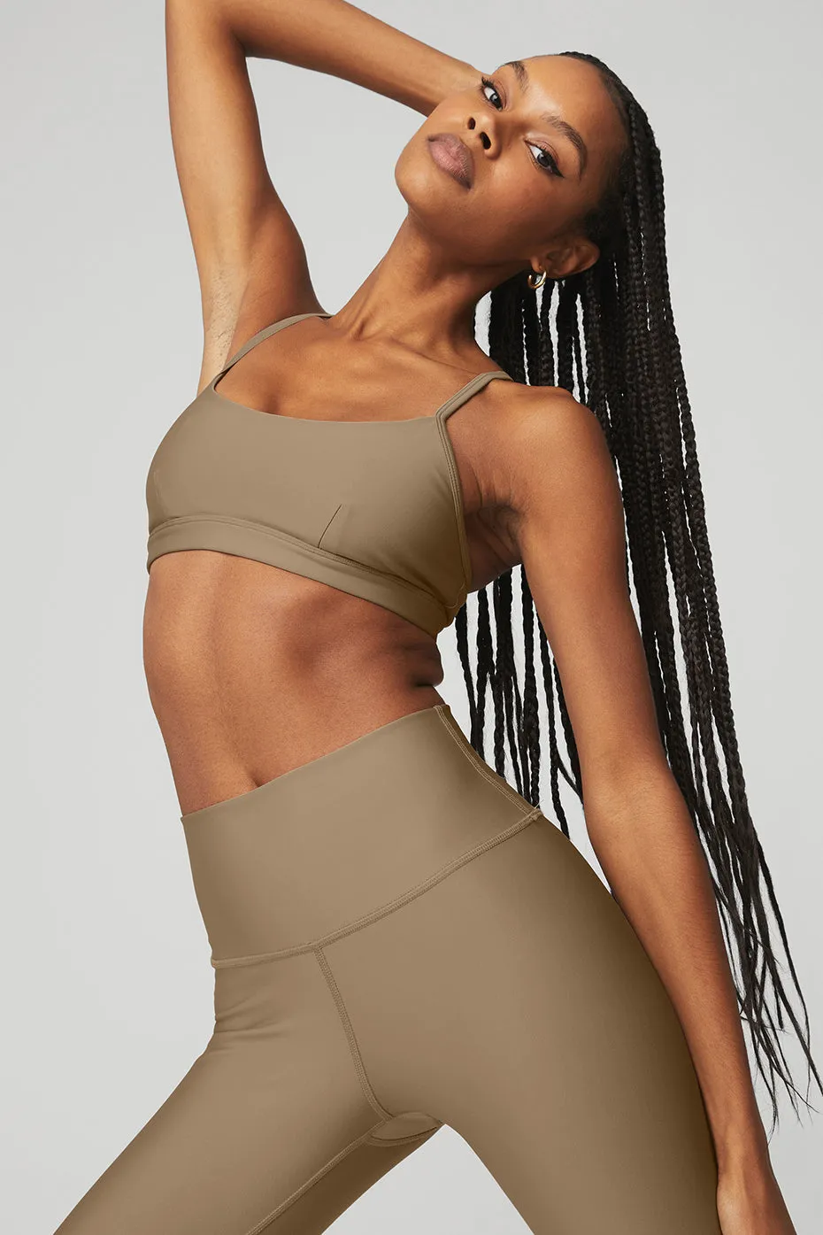 High-Waist Airlift Legging - Gravelstone