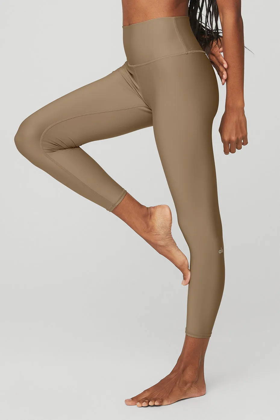 High-Waist Airlift Legging - Gravelstone