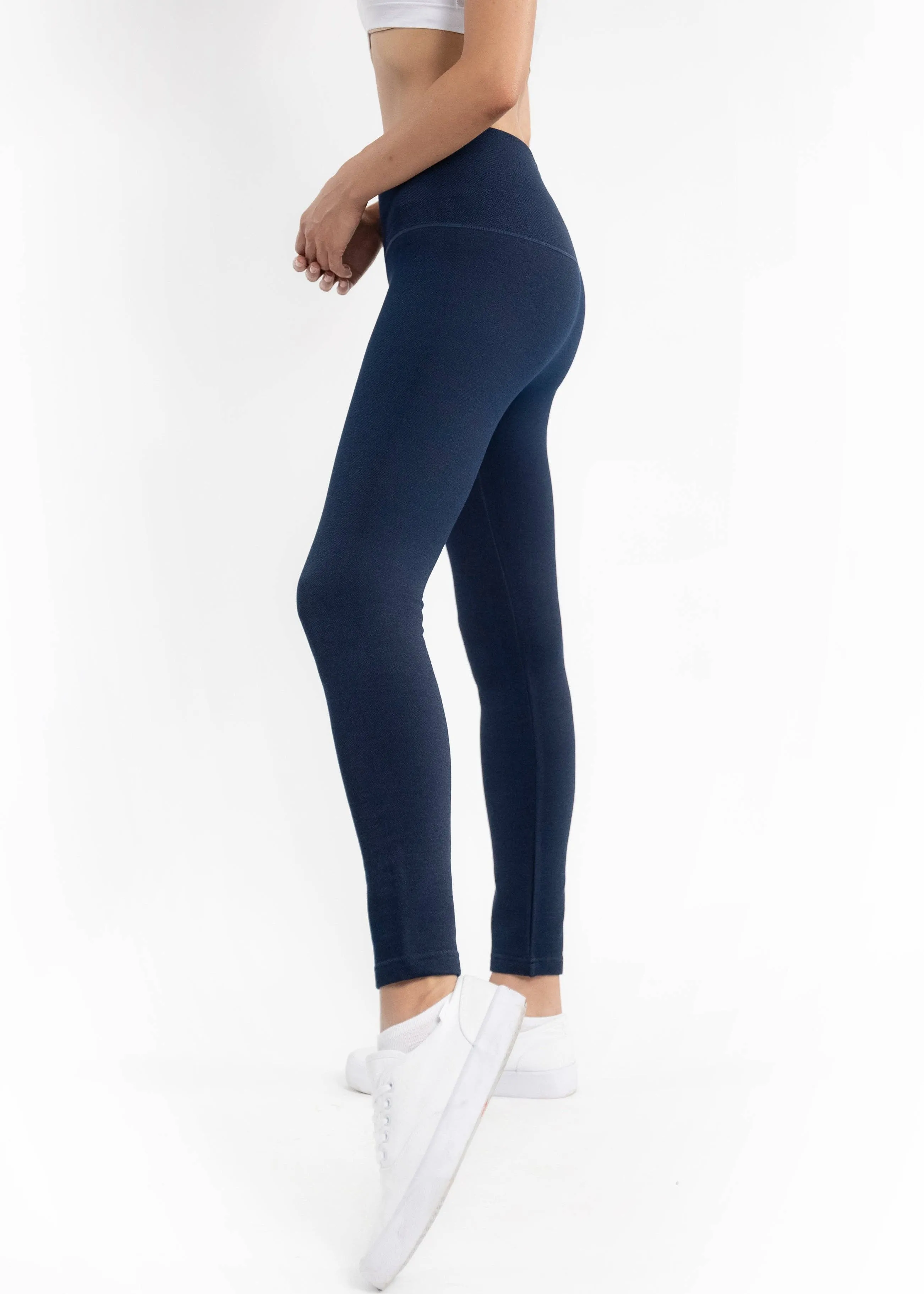 High Waist Crossover Leggings: SIENNA